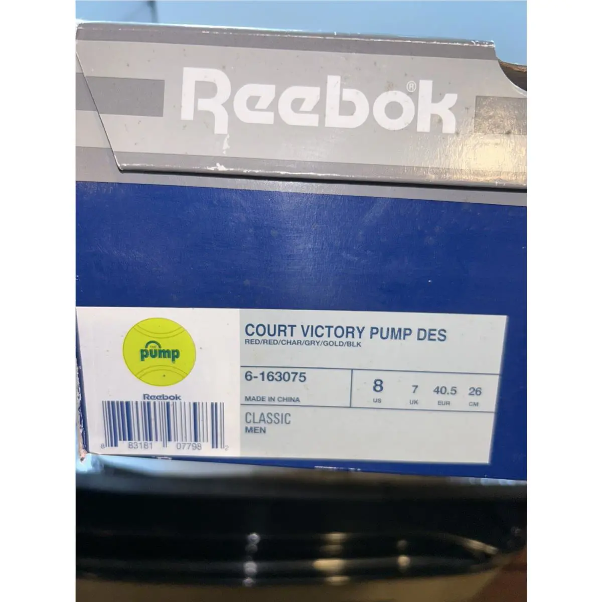 Reebok shoes - Reebok Court Victory Pump - Court Victory Pump - Multicolor 3