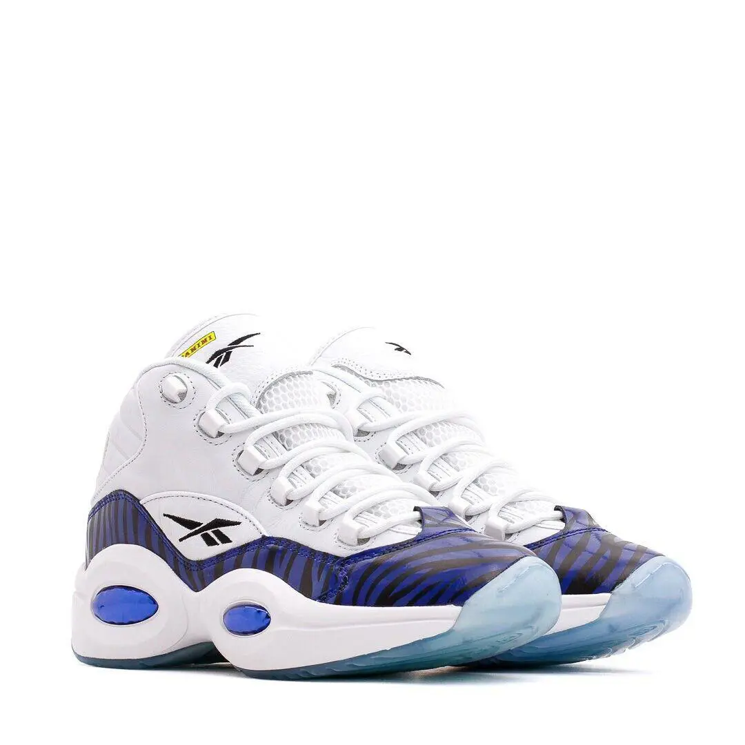 Reebok shoes - Reebok Question Mid - Question Mid - Blue/Black/White 0