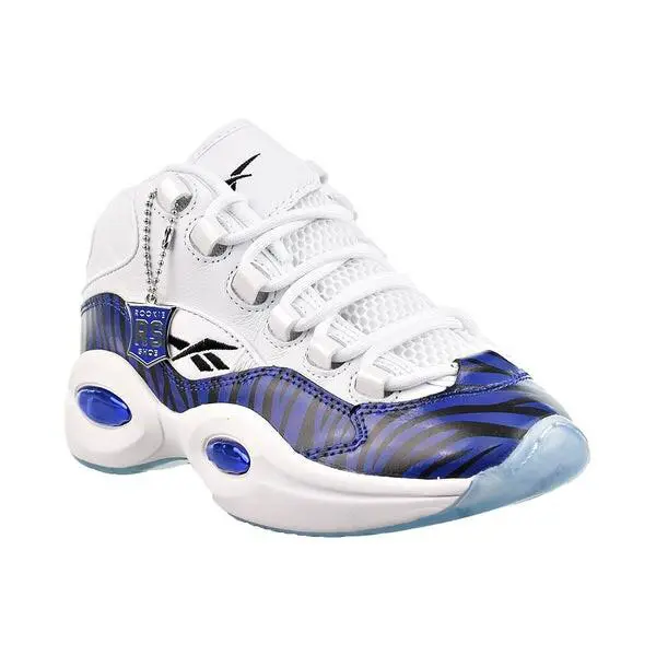 Reebok shoes - Reebok Question Mid - Question Mid - Blue/Black/White 4