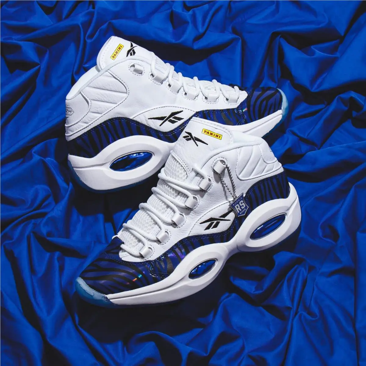 Reebok shoes - Reebok Question Mid - Question Mid - Blue/Black/White 1
