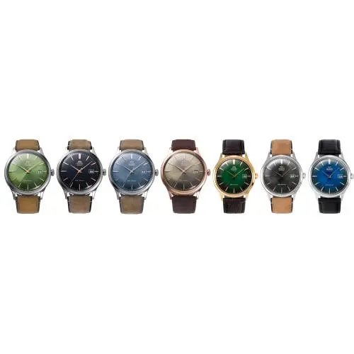 Bambino Version 4 Automatic Dress Watch 42mm Gray FAC08003A0 by Orient