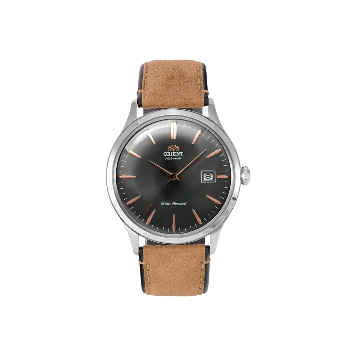 Bambino Version 4 Automatic Dress Watch 42mm Gray TAC08003A0 by Orient