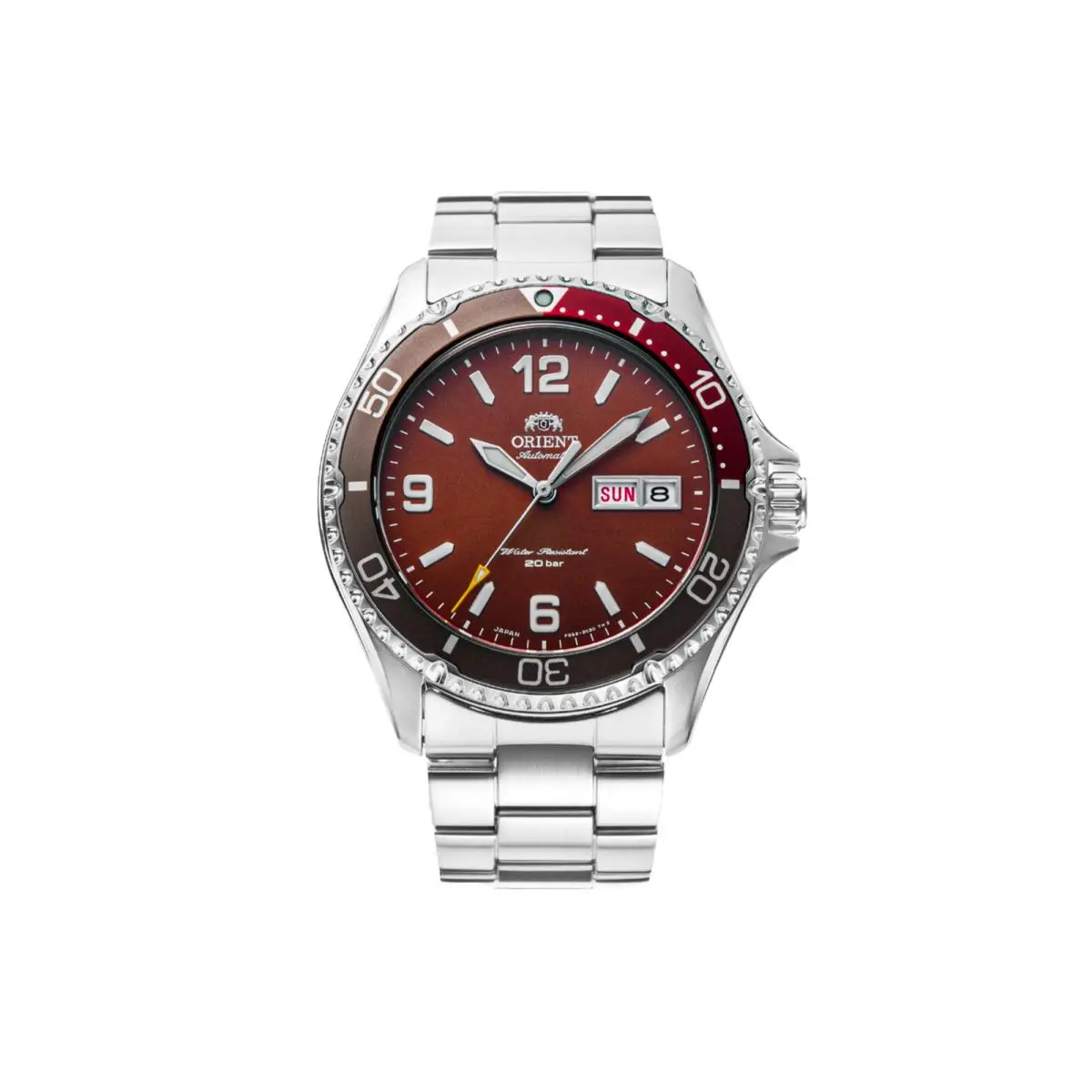 Mako-3 Automatic 200m Diver Watch with Sapphire Crystal Red - RA-AA0820R19B by Orient