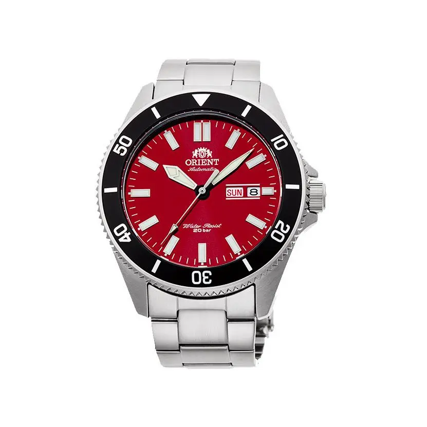 Kanno Automatic / Hand-winding 200m Diver Style 44 mm Watch RA-AA0915R19B - Red/Black by Orient