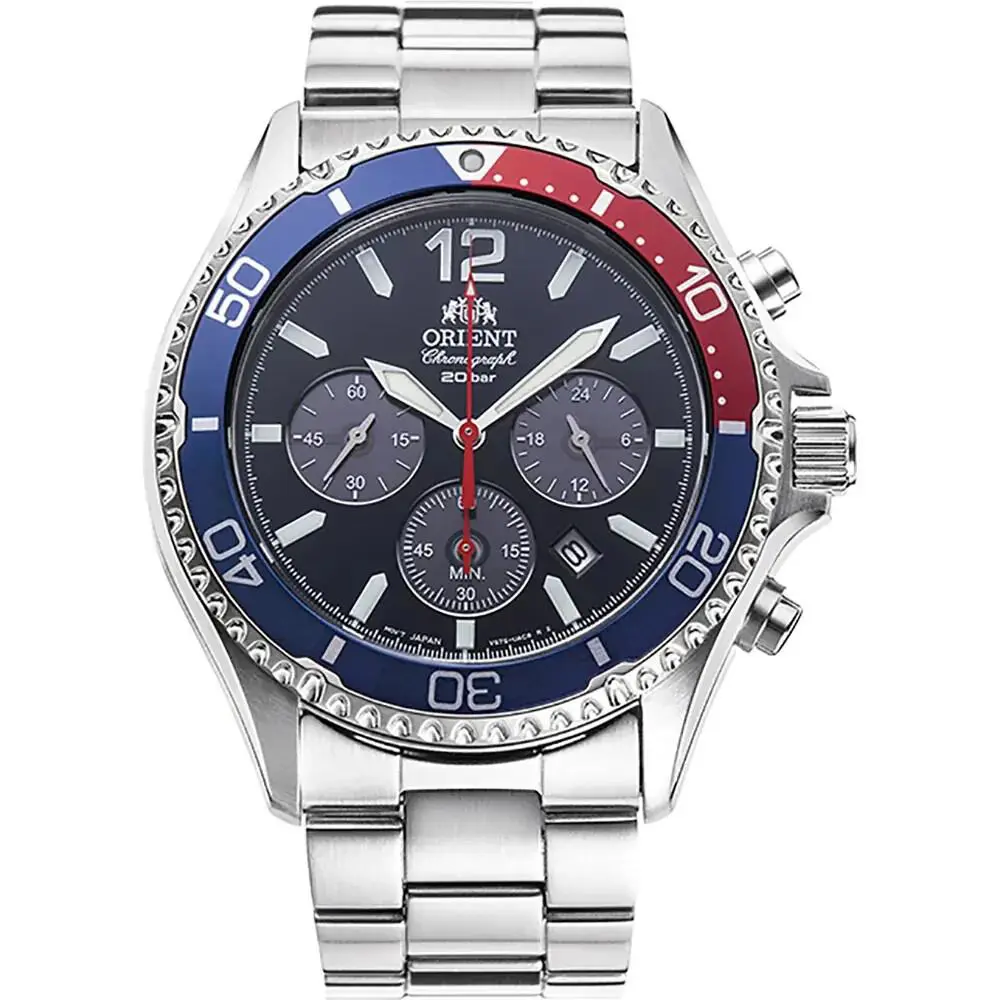 Orient RA-TX0201L10B RA-TX0201L Mako Solar Men`s Sapphire 200m WR