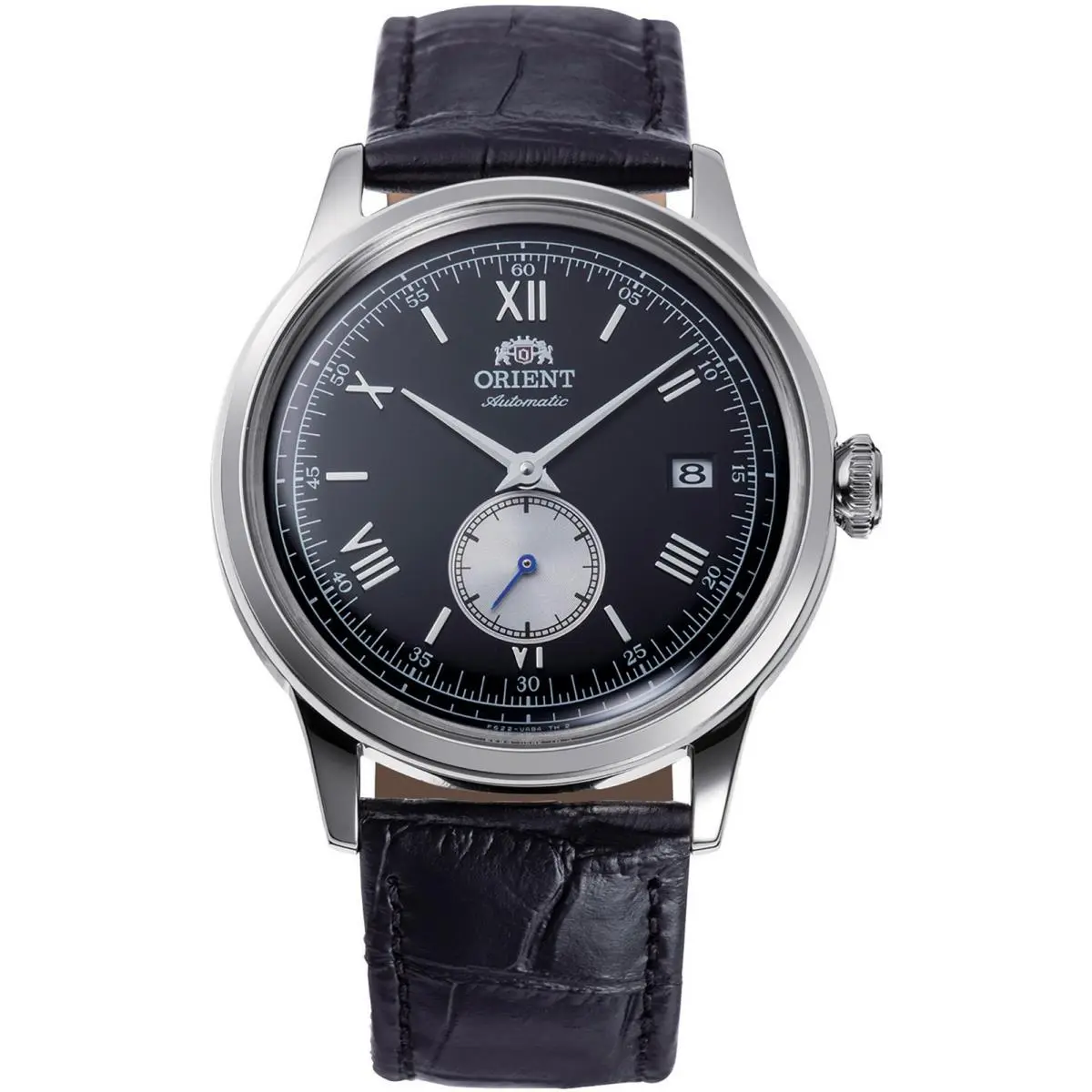 Orient Classic 38mm Black Dial Seconds Hand Automatic Watch RA-AP0101B - Dial: Black, Band: Black, Bezel: Silver