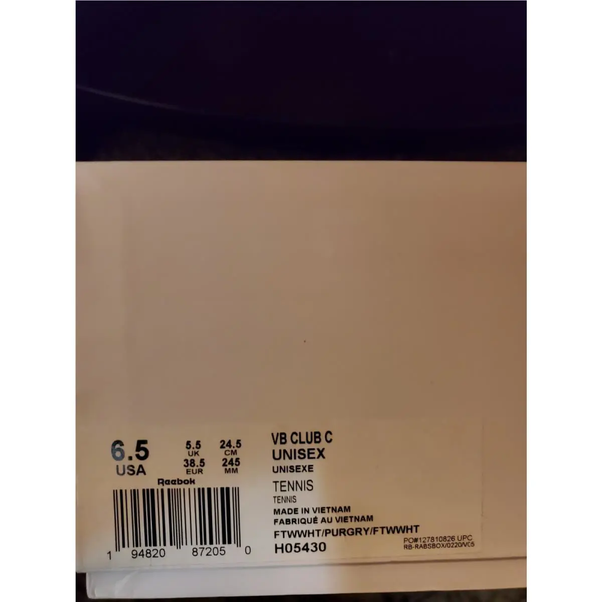 Reebok shoes - Reebok Club C Victoria Beckham - H05430 - White 7