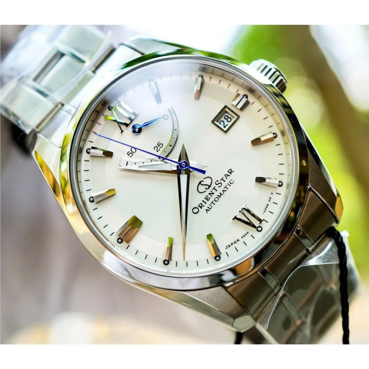 Star Men`s Watch Automatic Sapphire Crystal Silver Dial RK-AU0006S by Orient