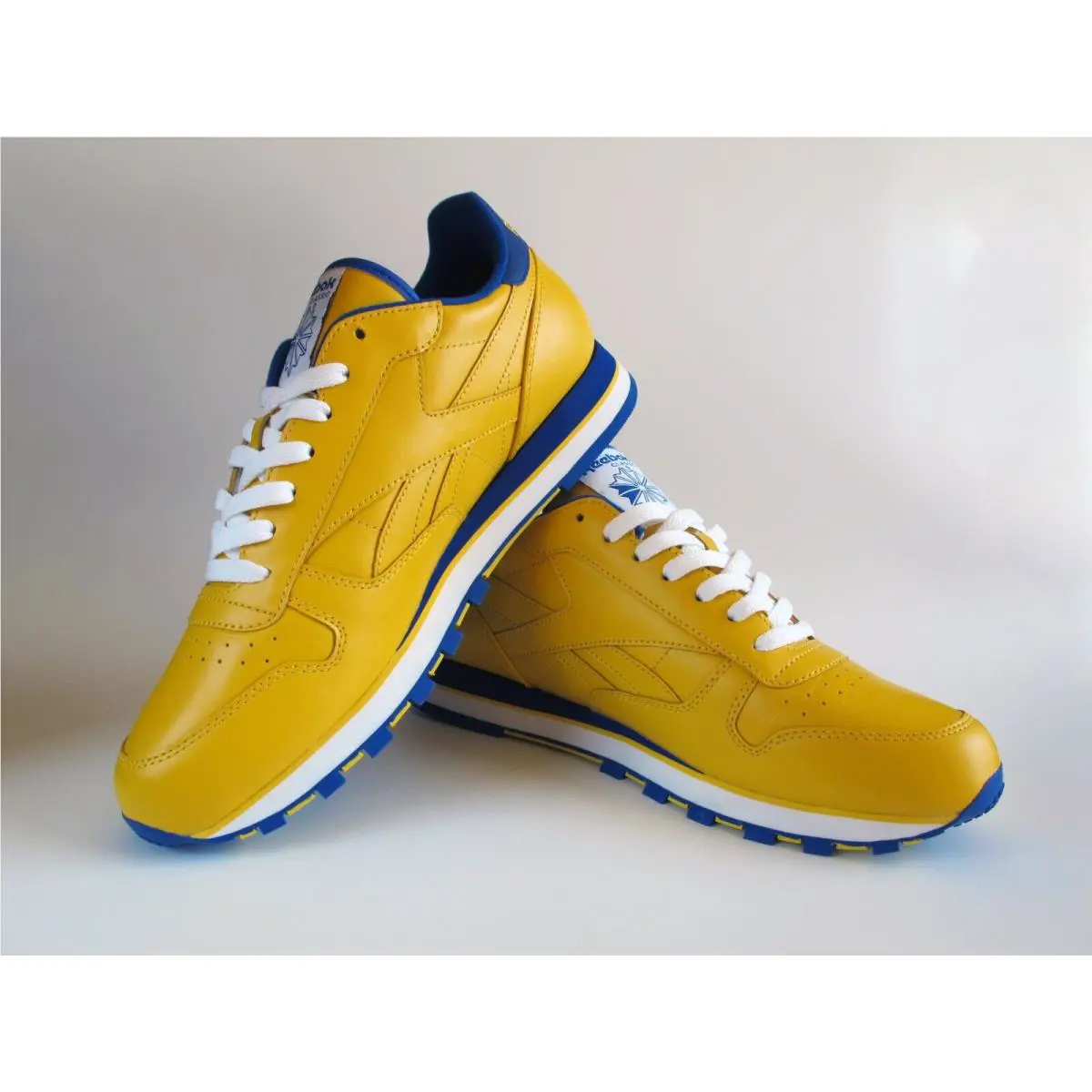 Reebok shoes - Reebok Classic Leather - Classic Leather - Yellow 1
