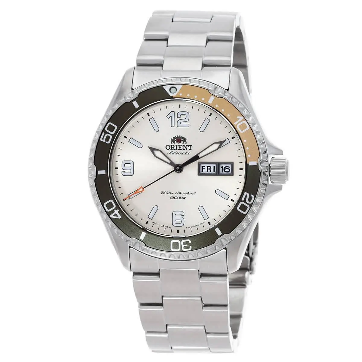 Mako Iii Kamasu R Automatic Silver Dial Men`s Watch RA-AA0821S19B by Orient