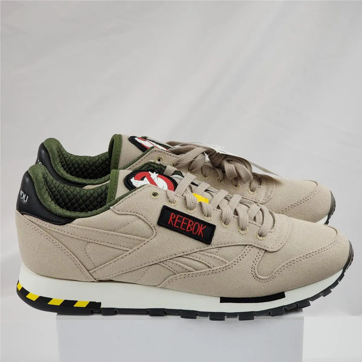 Reebok shoes - Reebok Classic - Classic - H68136 - Brown, Manufacturer: Modern Beige/Black/Blaze Yellow (UPC: 194811600242) 1