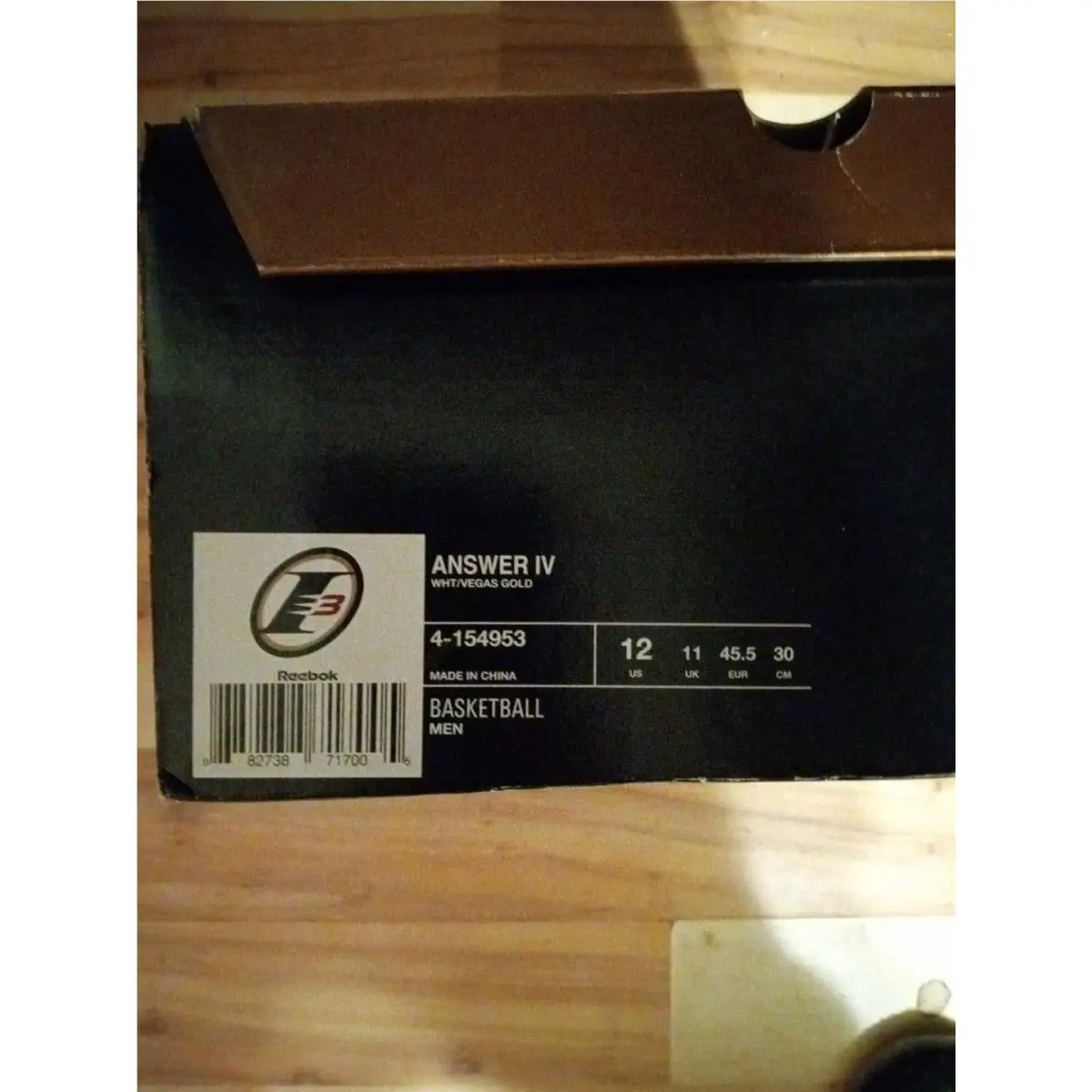 Reebok shoes - Reebok answer IV - answer - Gold 6