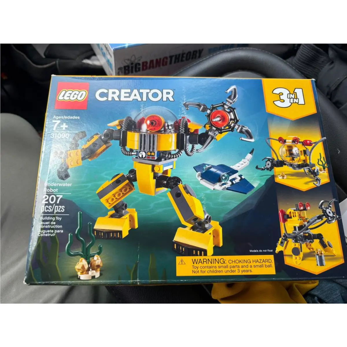 Lego Creator Underwater Robot 3in1-31090-Submarine-Explorer-SEALED
