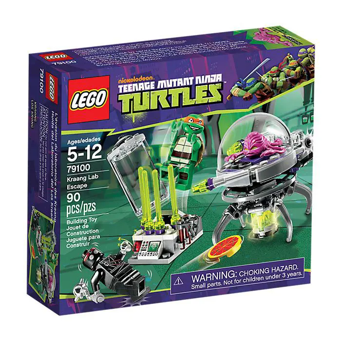 Lego Mutant Ninja Turtles Kraaang Lab Escape Box Set 79100 Sealed- Damage Box