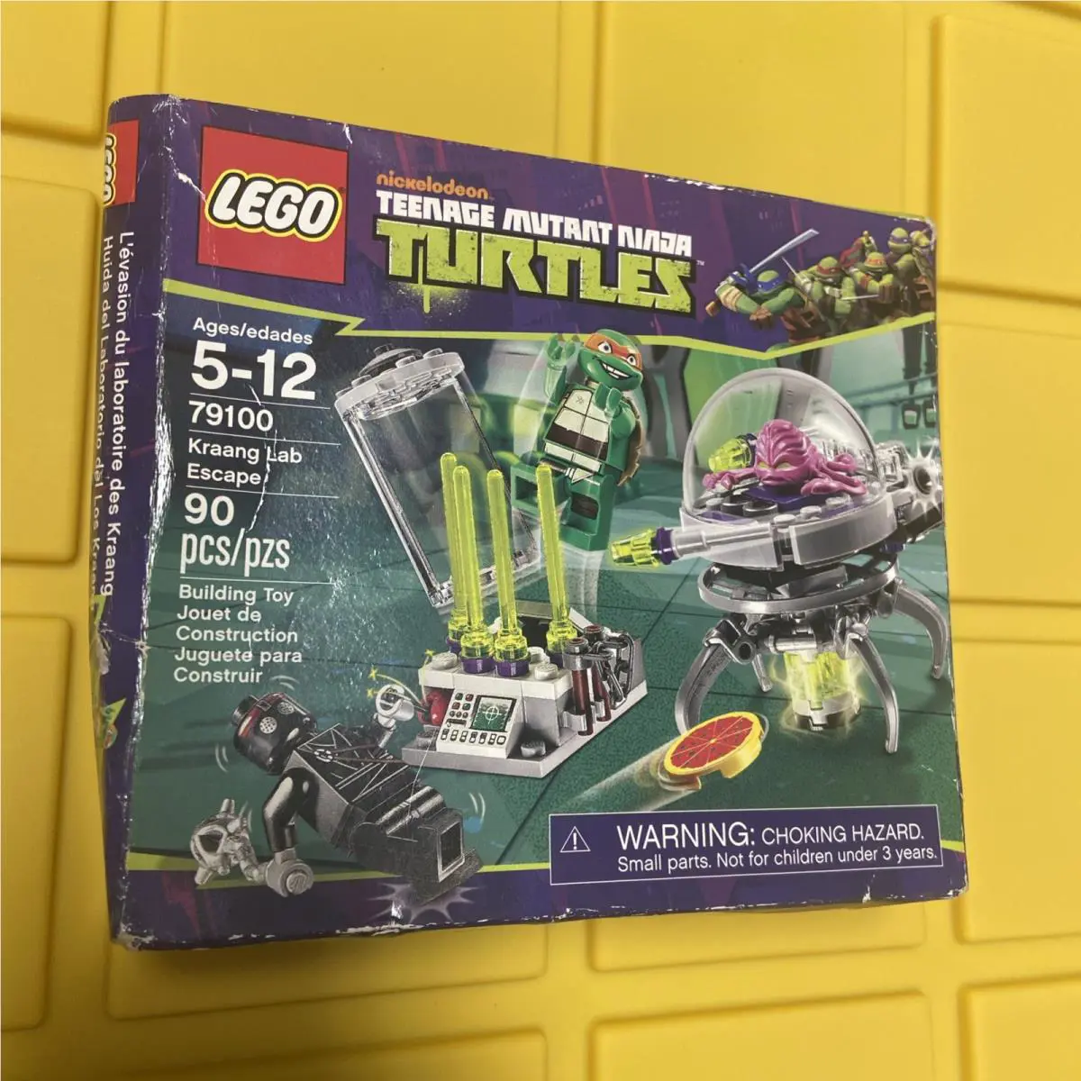 Lego Teenage Mutant Ninja Turtles Kraang Lab Escape 90 Pcs Ages 5-12