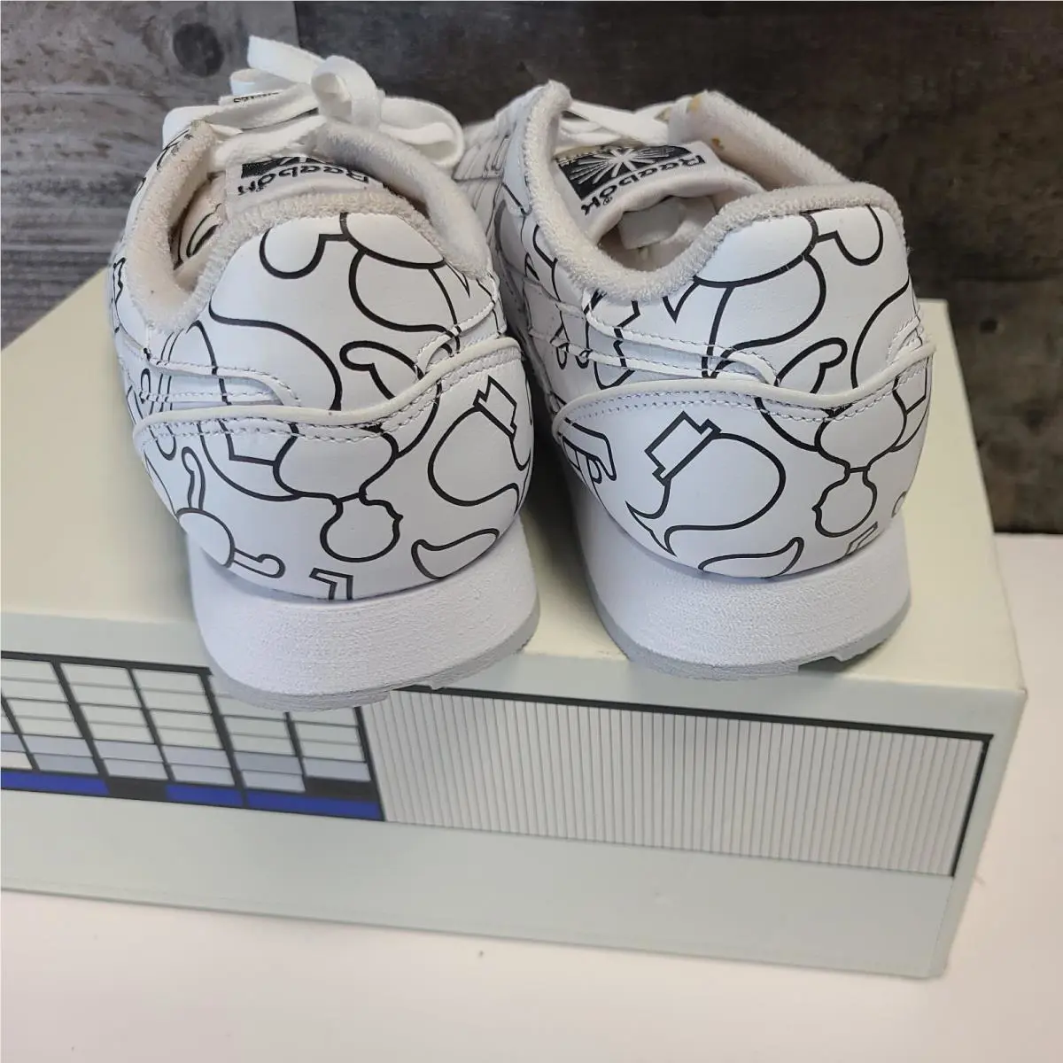 Reebok shoes - Eames Classic Leather - Eames Classic Leather - Cloud White / Cloud White / Core Black 6
