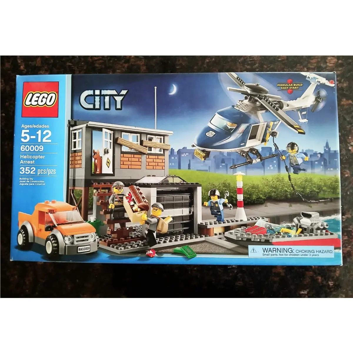Lego City Helicopter Arrest 60009 Retired