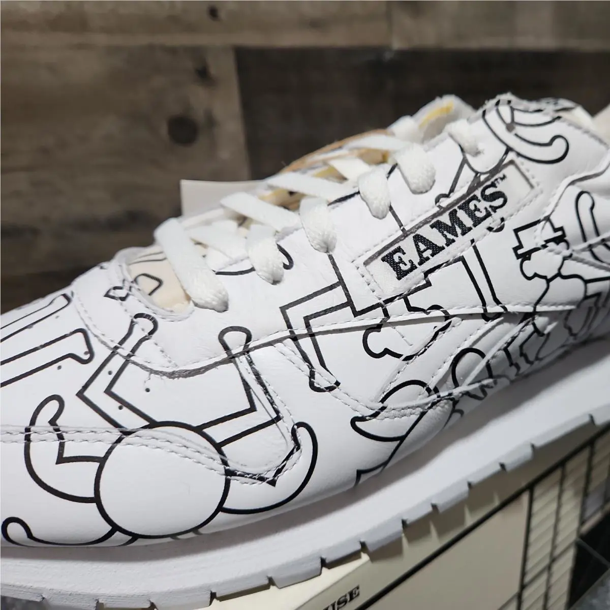 Reebok shoes - Eames Classic Leather - Eames Classic Leather - Cloud White / Cloud White / Core Black 2