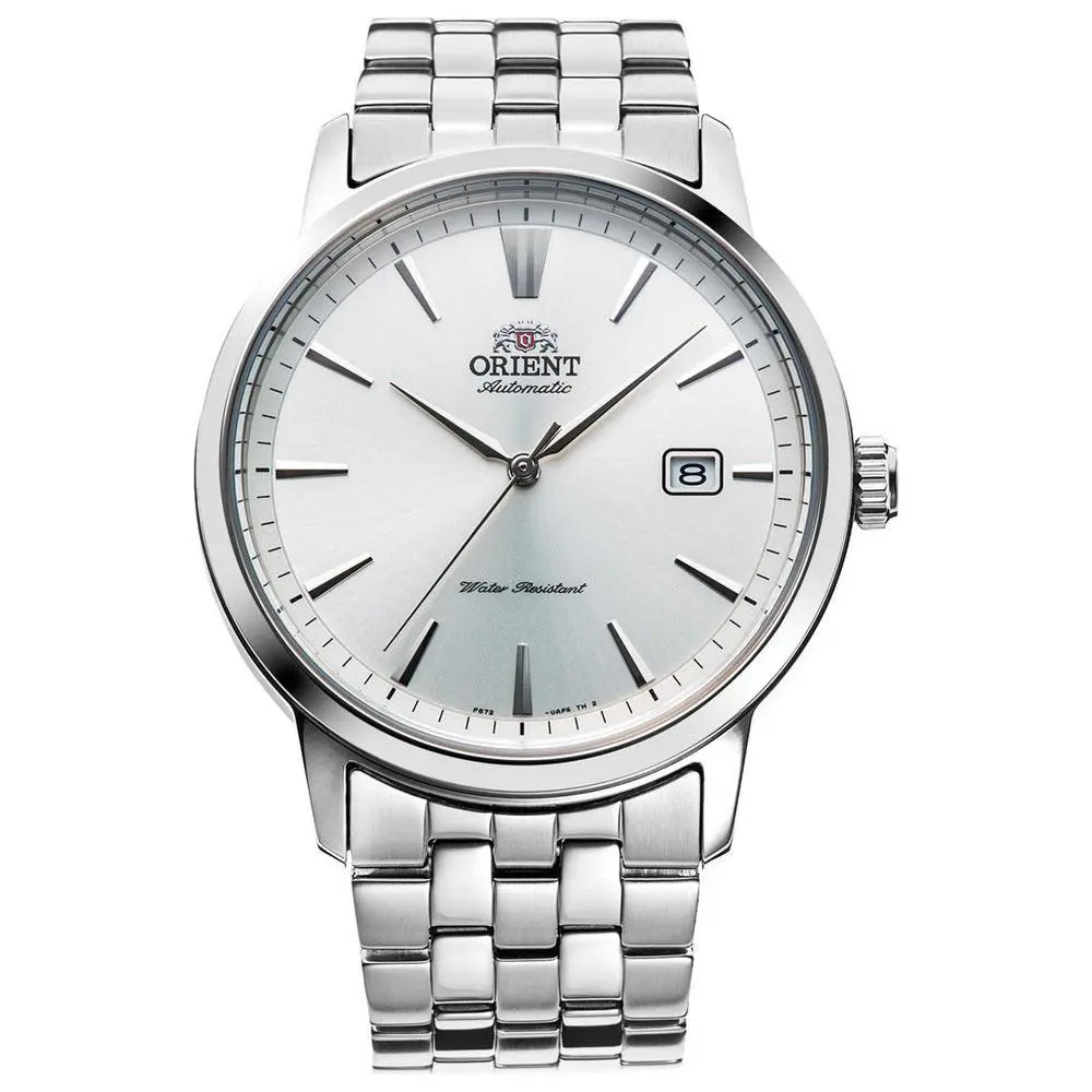 Orient Men`s Symphony Iii White Dial Automatic 41mm Watch RA-AC0F02S