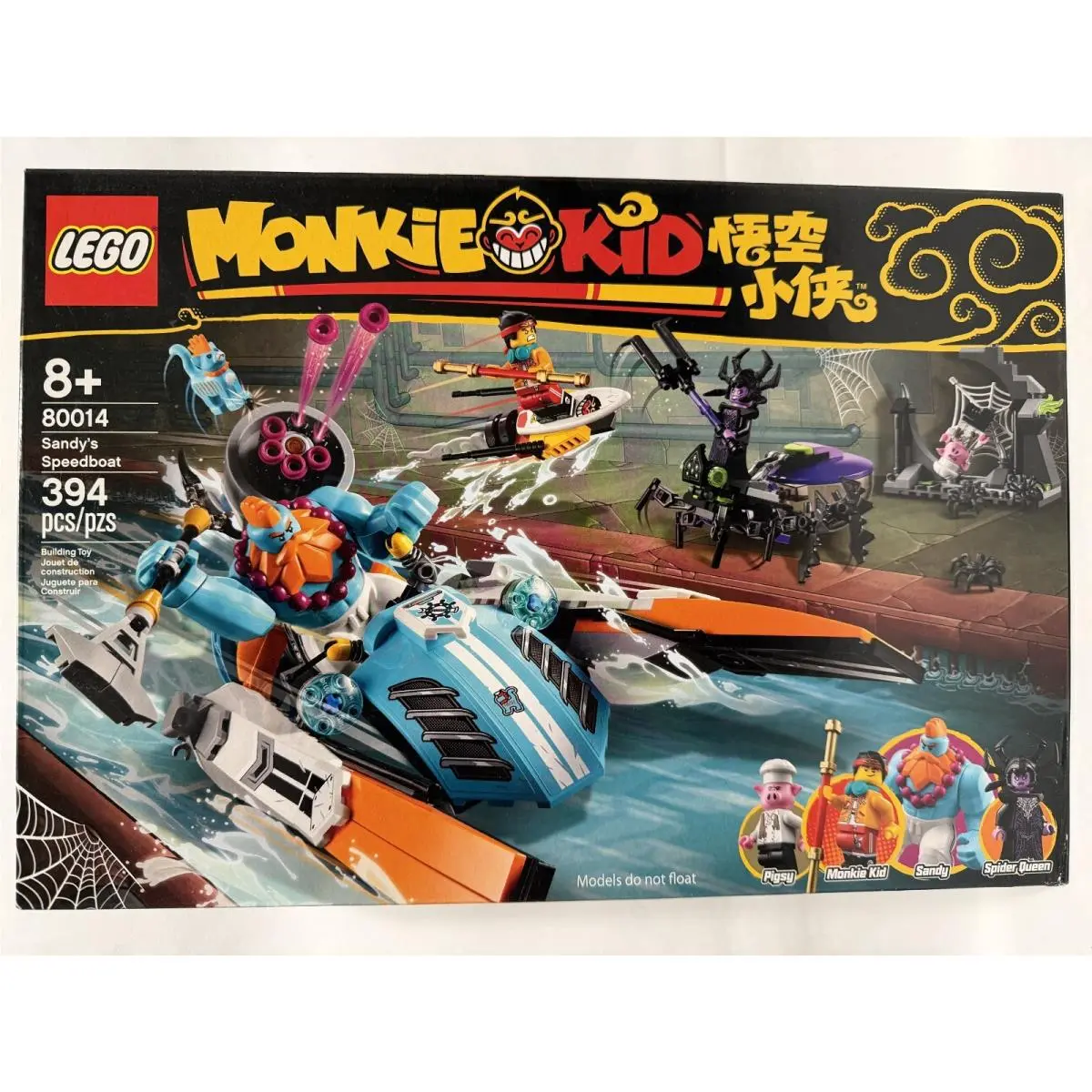 Lego Monkie Kid 80014 Sandy`s Speedboat Nisb