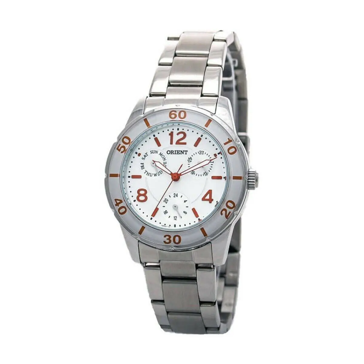 Orient FUT0J003W0 Ladies Quartz Stainless Steel Case Bracelet Date WR