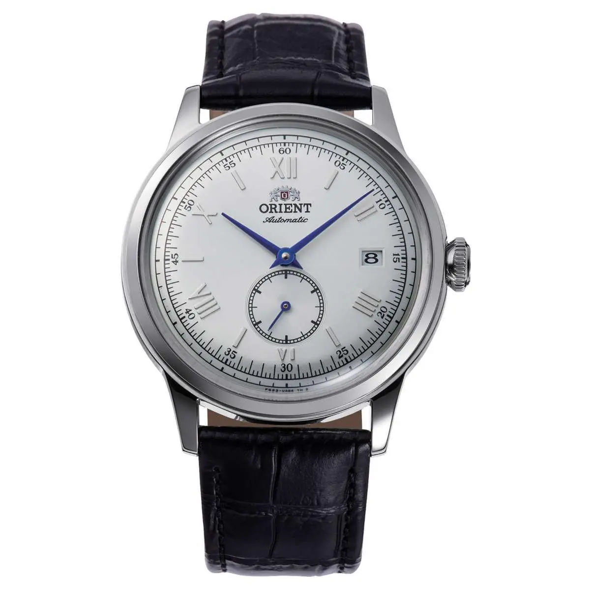 Orient Men`s Bambino Small Seconds White Dial Automatic 38mm Watch RA-AP0104S