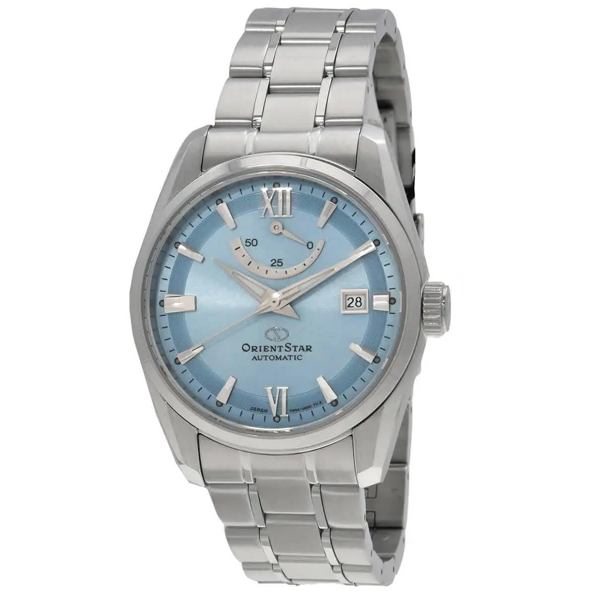 Star Contemporary Automatic Ice Blue Dial Watch RE-AU0109L00B by Orient
