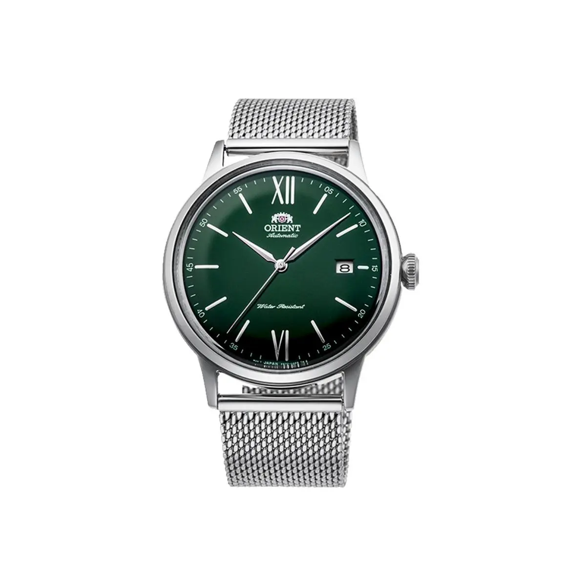 Orient Bambino Version 6 Version 6 RA-AC0018E30B RA-AC0018E - Dial: White, Band: Silver, Bezel: Silver, White