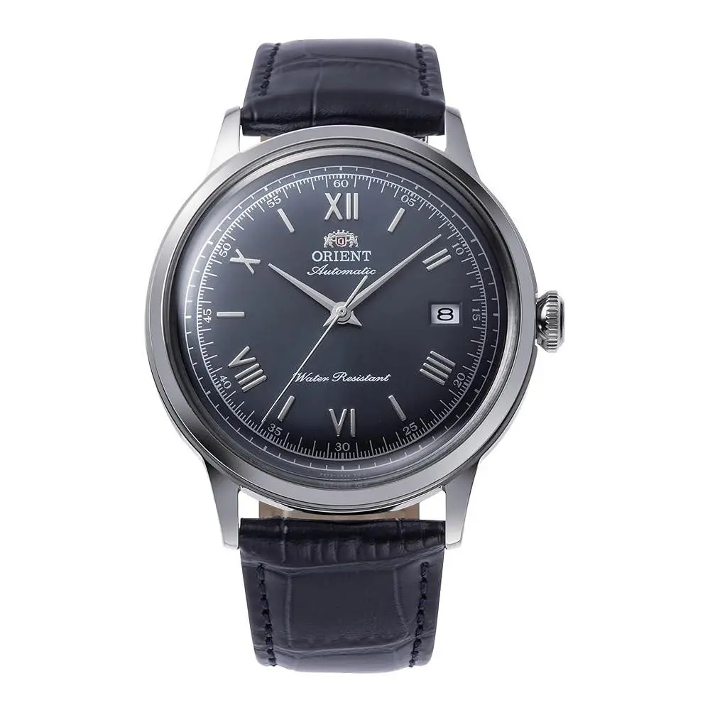 Orient Men`s Bambino Version 2 Blue Dial Automatic 40mm Watch RA-AC0024L