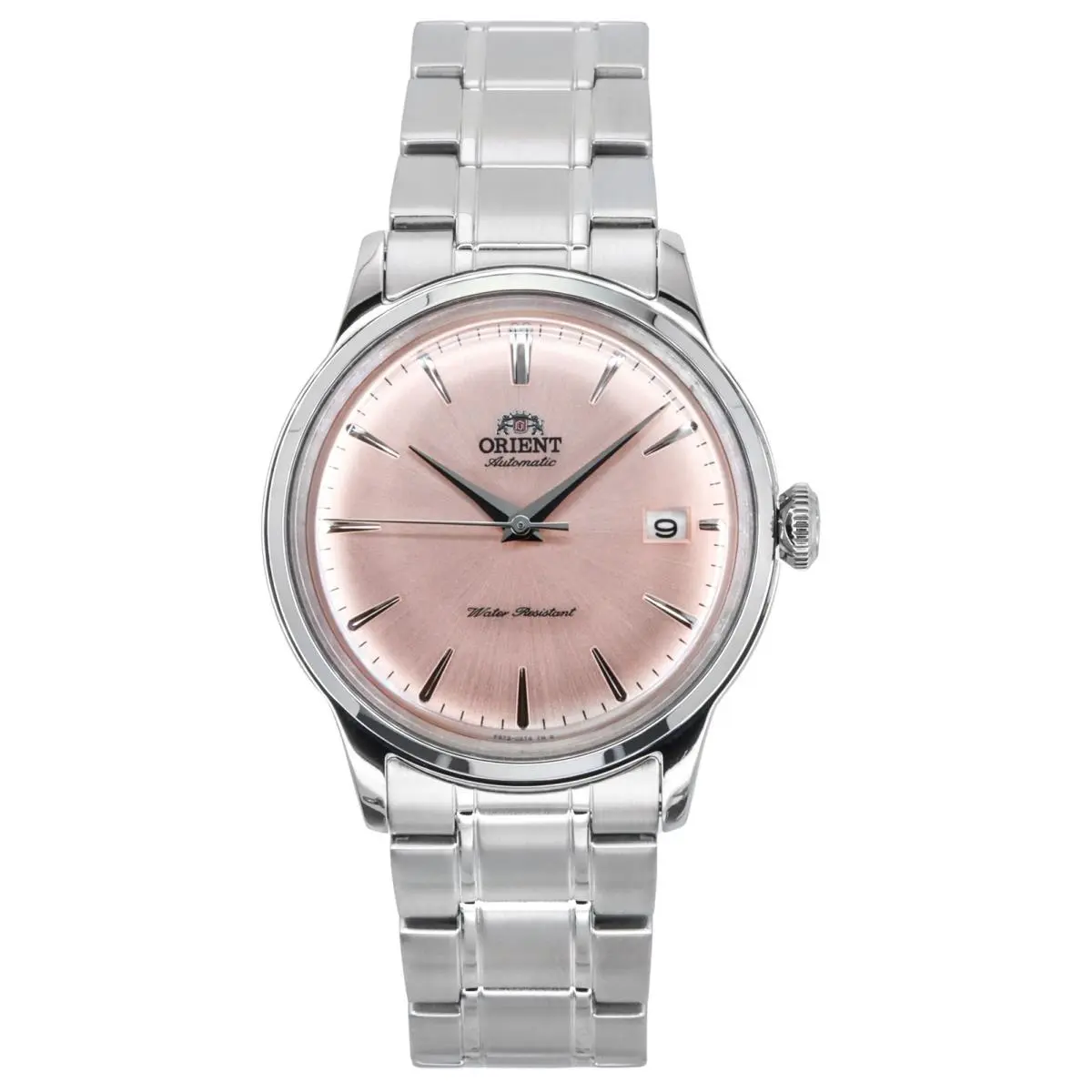 Orient Bambino Stainless Steel Copper Dial Automatic RA-AC0M11Y Men`s Watch