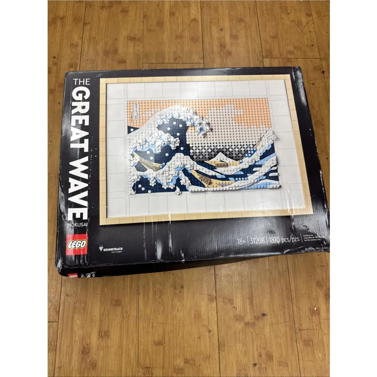 Lego Art: Hokusai – The Great Wave 31208