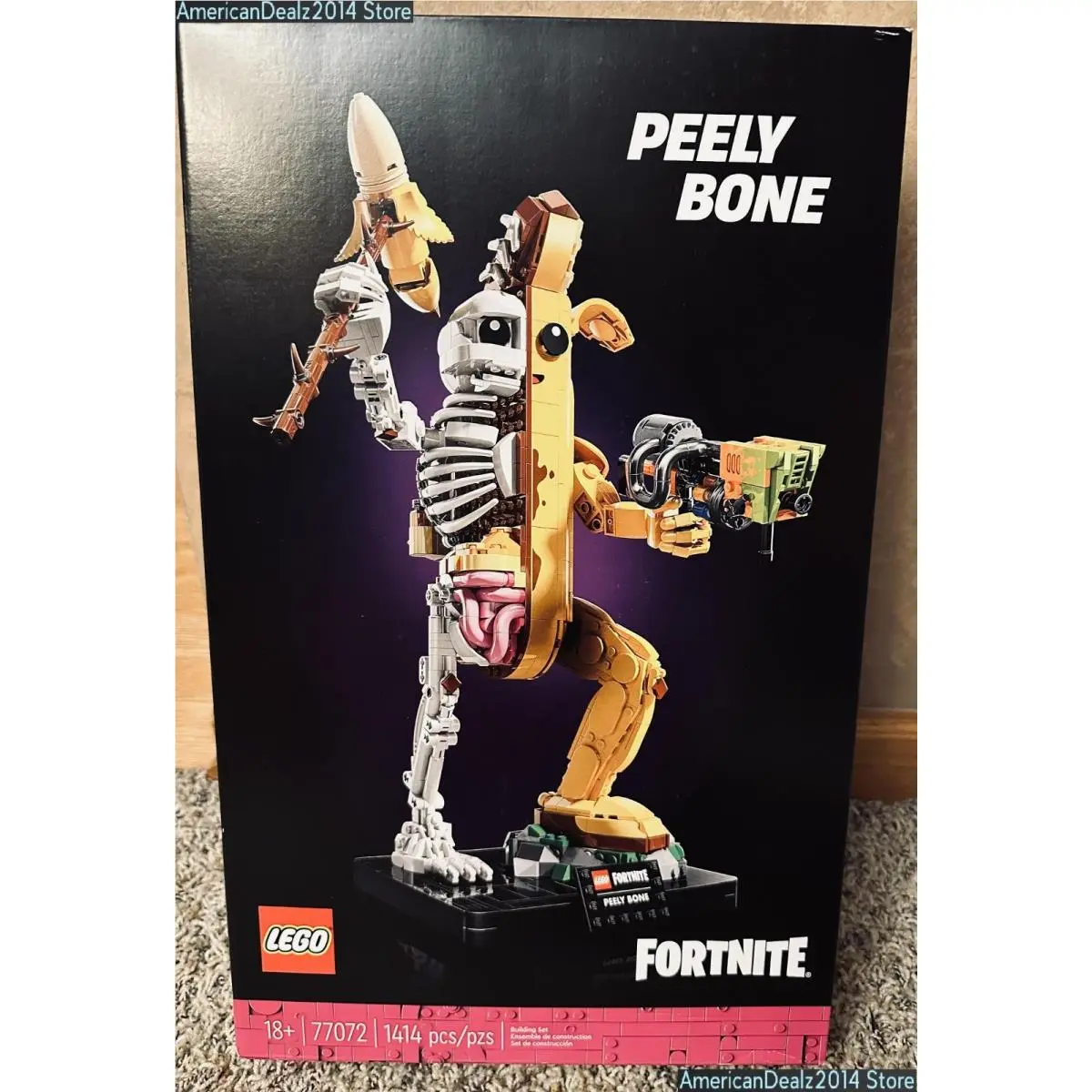 Lego Fortnite: Peely Bone Toy Building Kit 77072 - 1414 Pcs