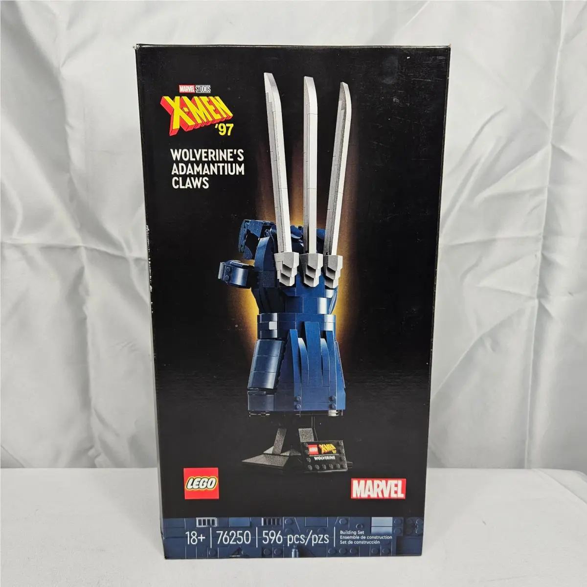 Lego Marvel X-men `97 Wolverine`s Adamantium Claws Set 76250 596 Pieces