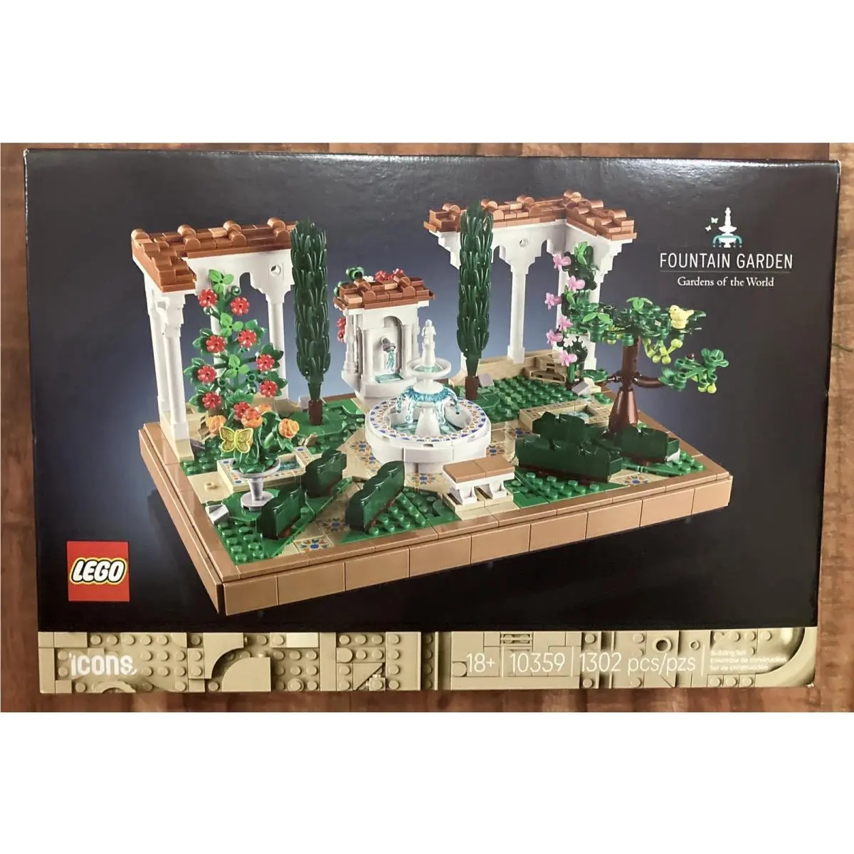 Lego Icons: Gardens of The World: Fountain Garden 10359