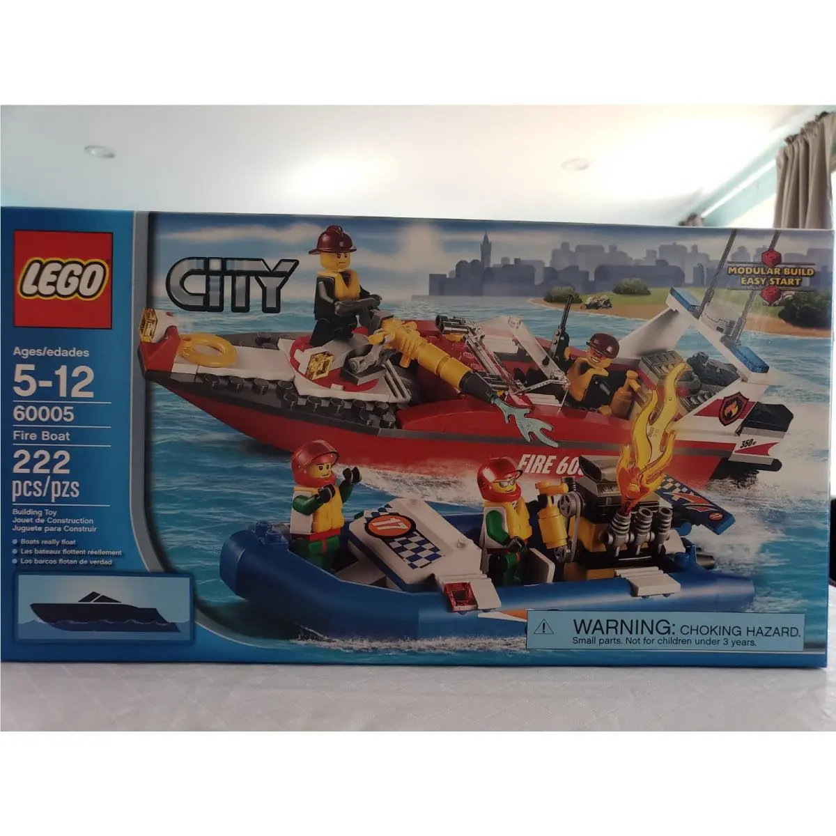 Lego City: Fire Boat 60005 Retired