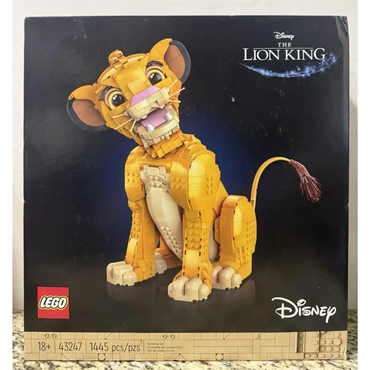 Lego Disney: Young Simba The Lion King 43247 1445 Pieces 18+