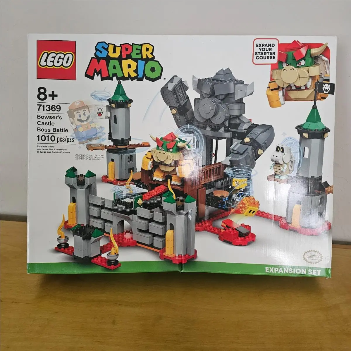 Lego Super Mario Bowser`s Castle Boss Battle Expansion Set 71369