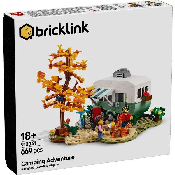 Lego Bricklink Designer Program Series 3 Camping Adventure Exclusive