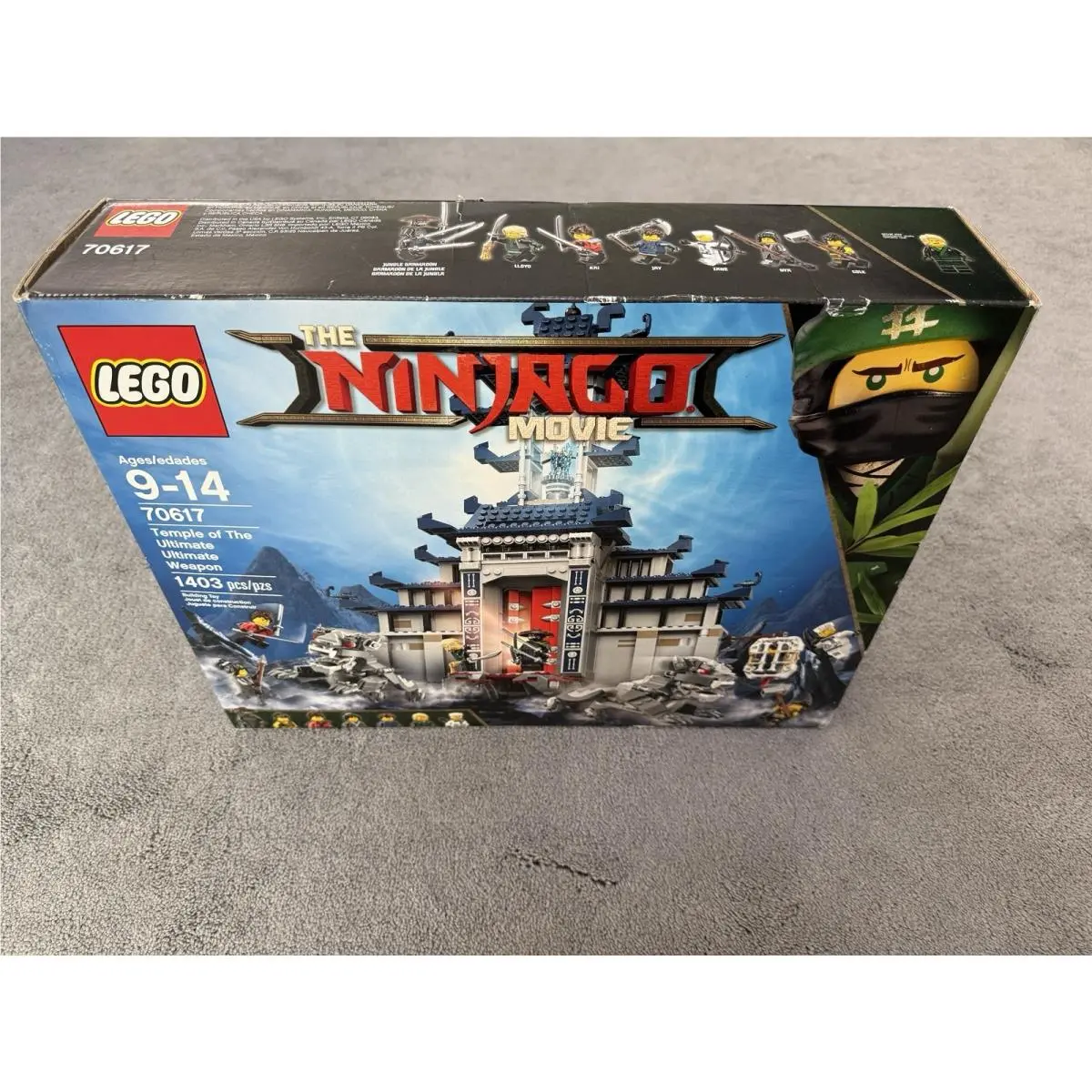 Lego Ninjago Movie Temple of The Ultimate Ultimate Weapon 70617