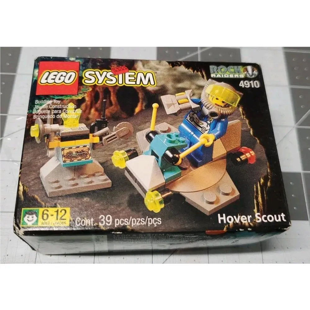 Lego Hover Scout 4910 Rock Raiders Minifigure Building Set