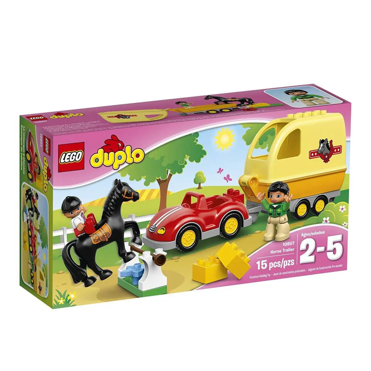 Lego 10807 - Duplo Town: Recreation - Horse Trailer - 2016