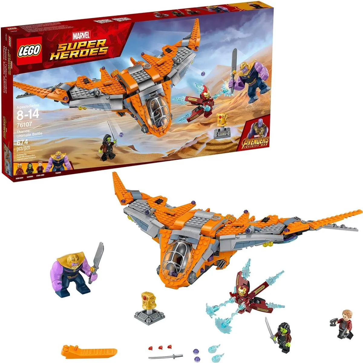 Lego 76107 - Marvel Super Heroes - Thanos: Ultimate Battle