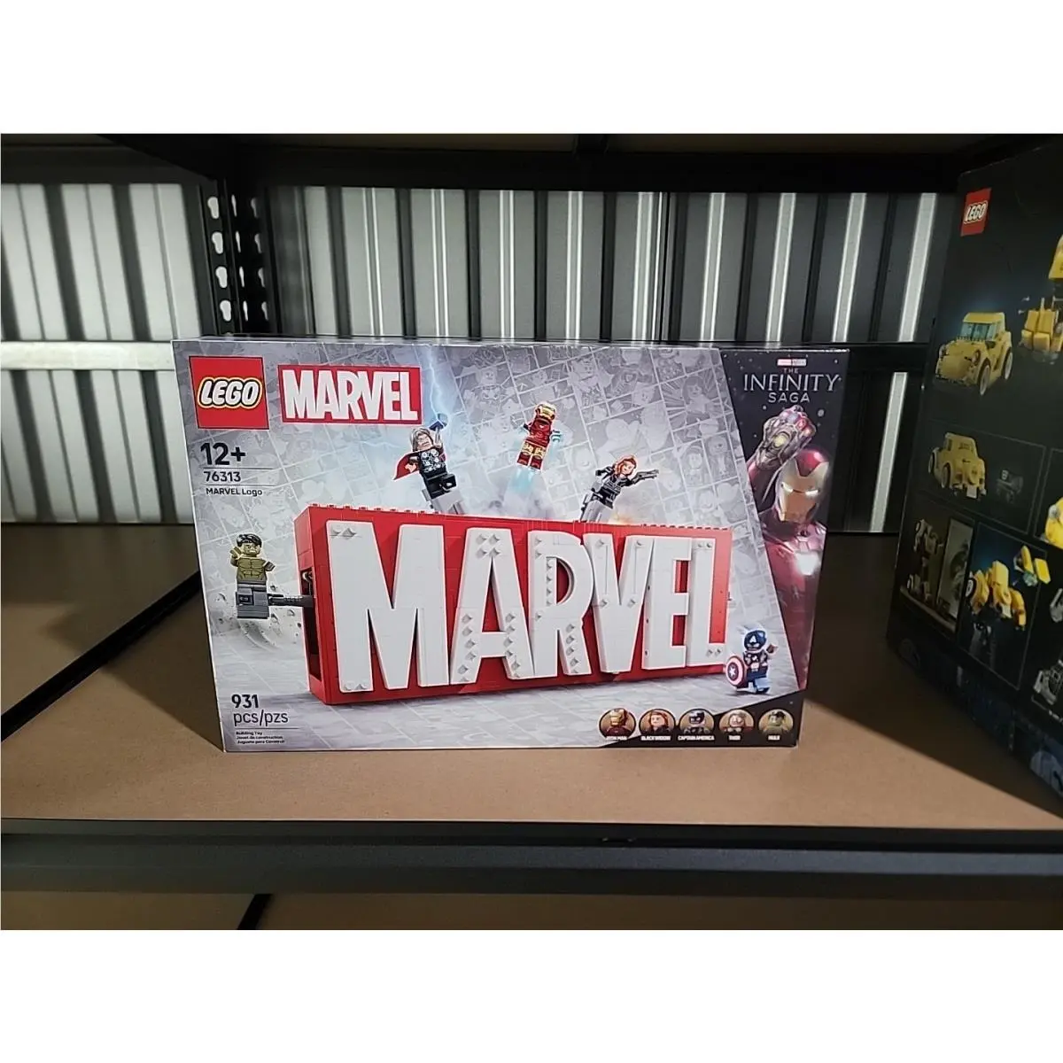 Lego Marvel Logo Infinity Saga Mini-figures See Descriptio