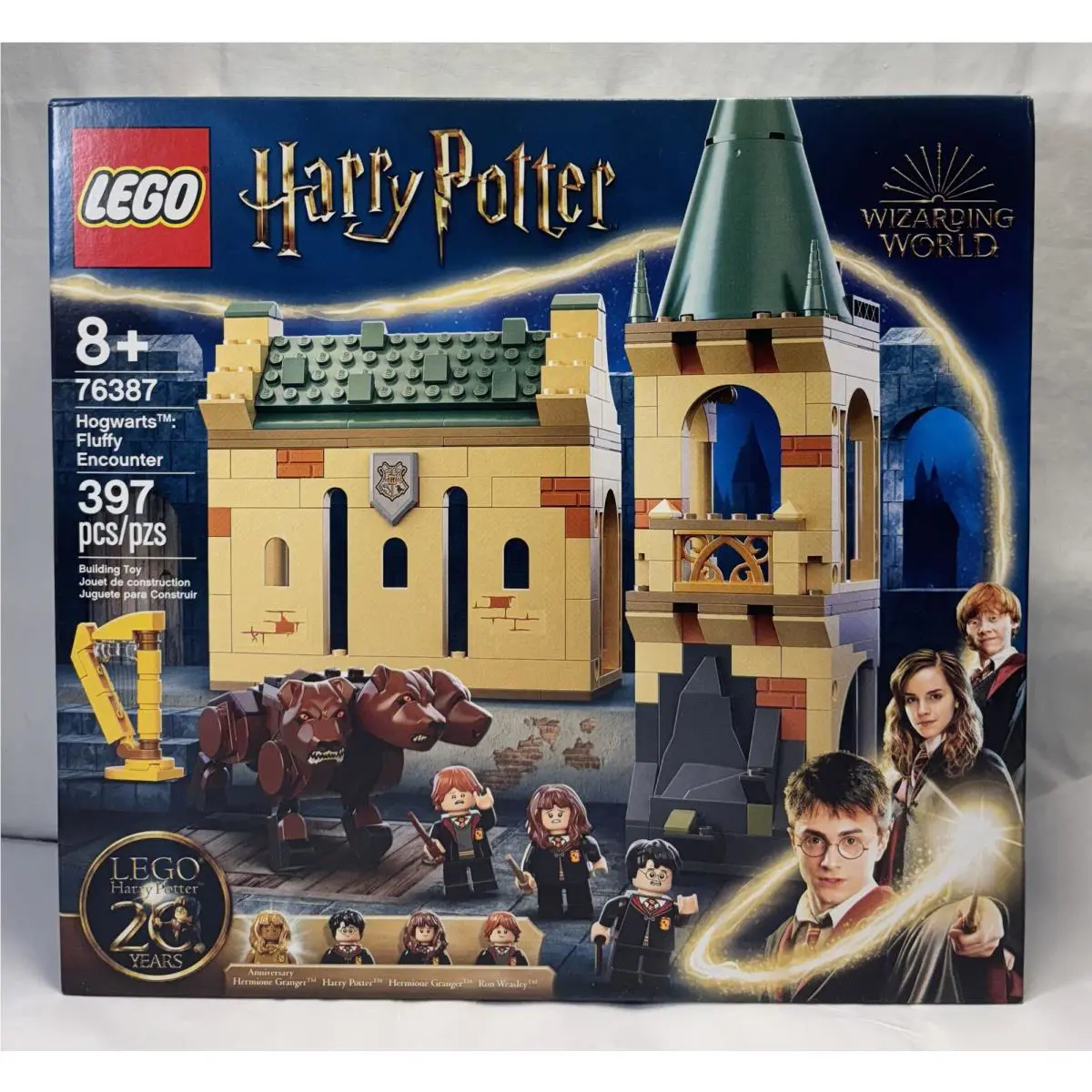 Lego 76387 Harry Potter Philosopher`s Stone Hogwarts Fluffy Encounter 397 Pcs