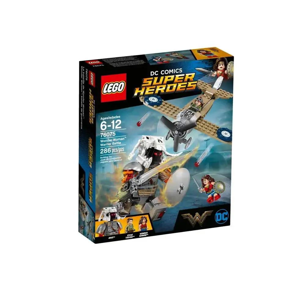 Lego Wonder Woman Warrior Battle 76075 Super Heroes Minifigure Building Set