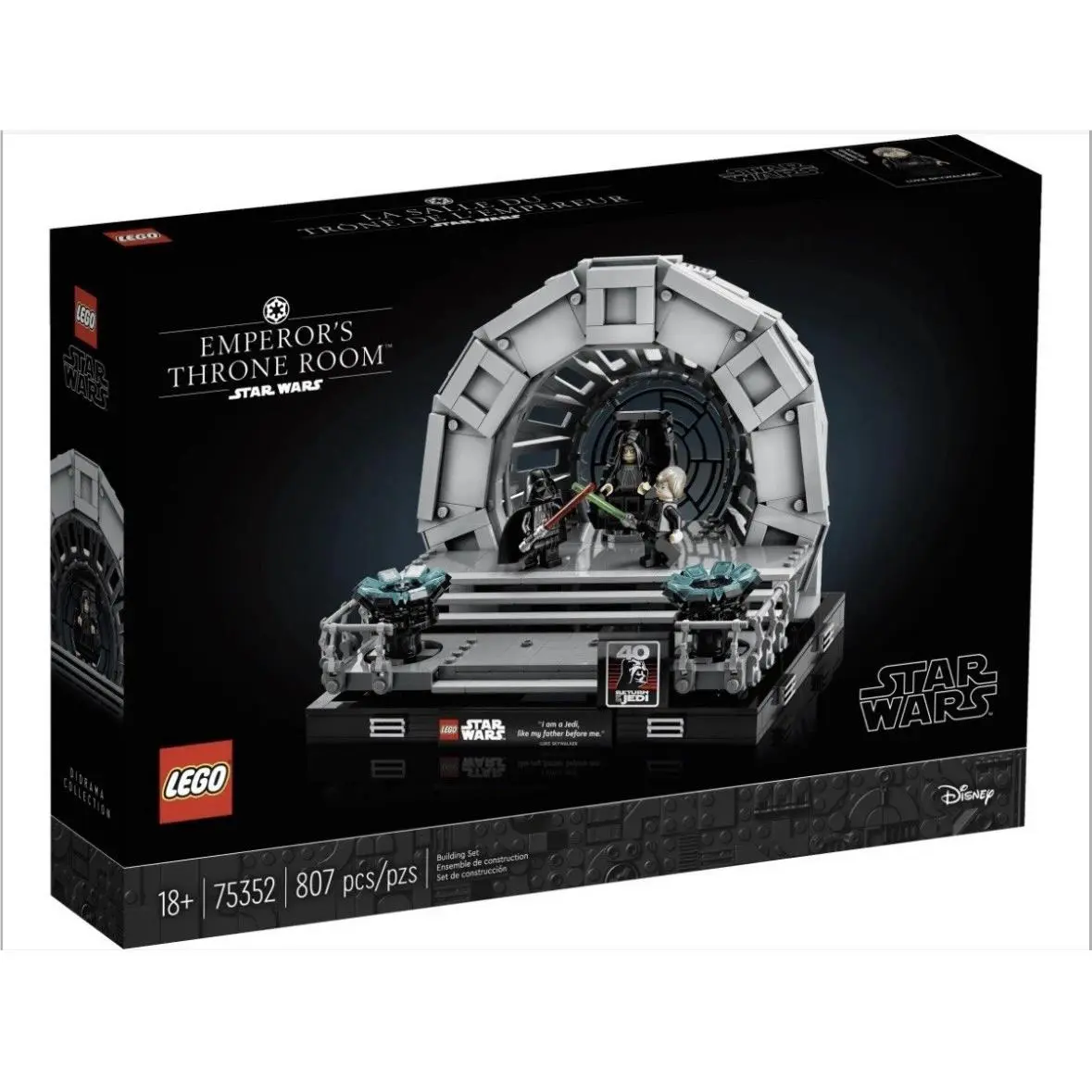 Lego Star Wars: Emperor`s Throne Room Diorama 75352