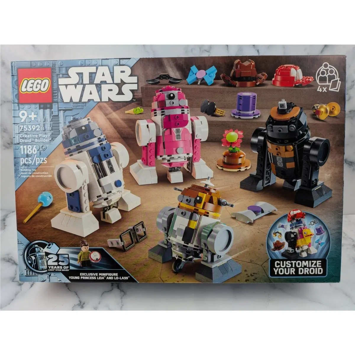 Lego Star Wars: Creative Play Droid Builder 75392 Leia Minifigure Included