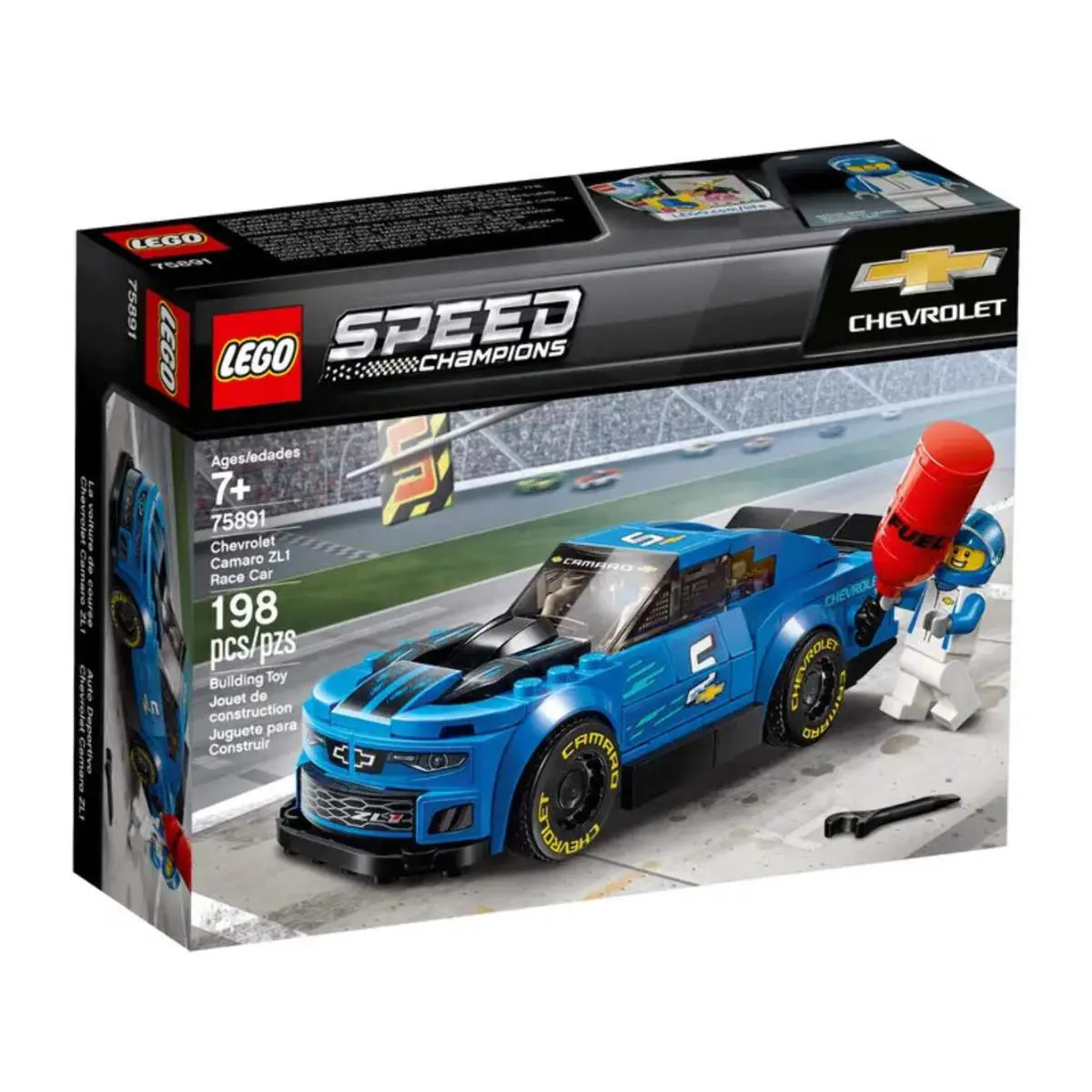 Lego Speed Champions Chevrolet Camaro ZL1 Race Car Set 75891