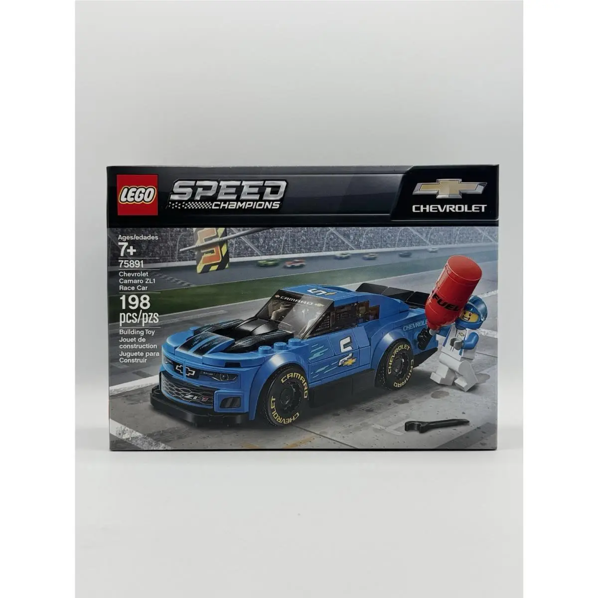 Lego 75891 Retired Chevrolet Camaro ZL1 Race Car 198pcs