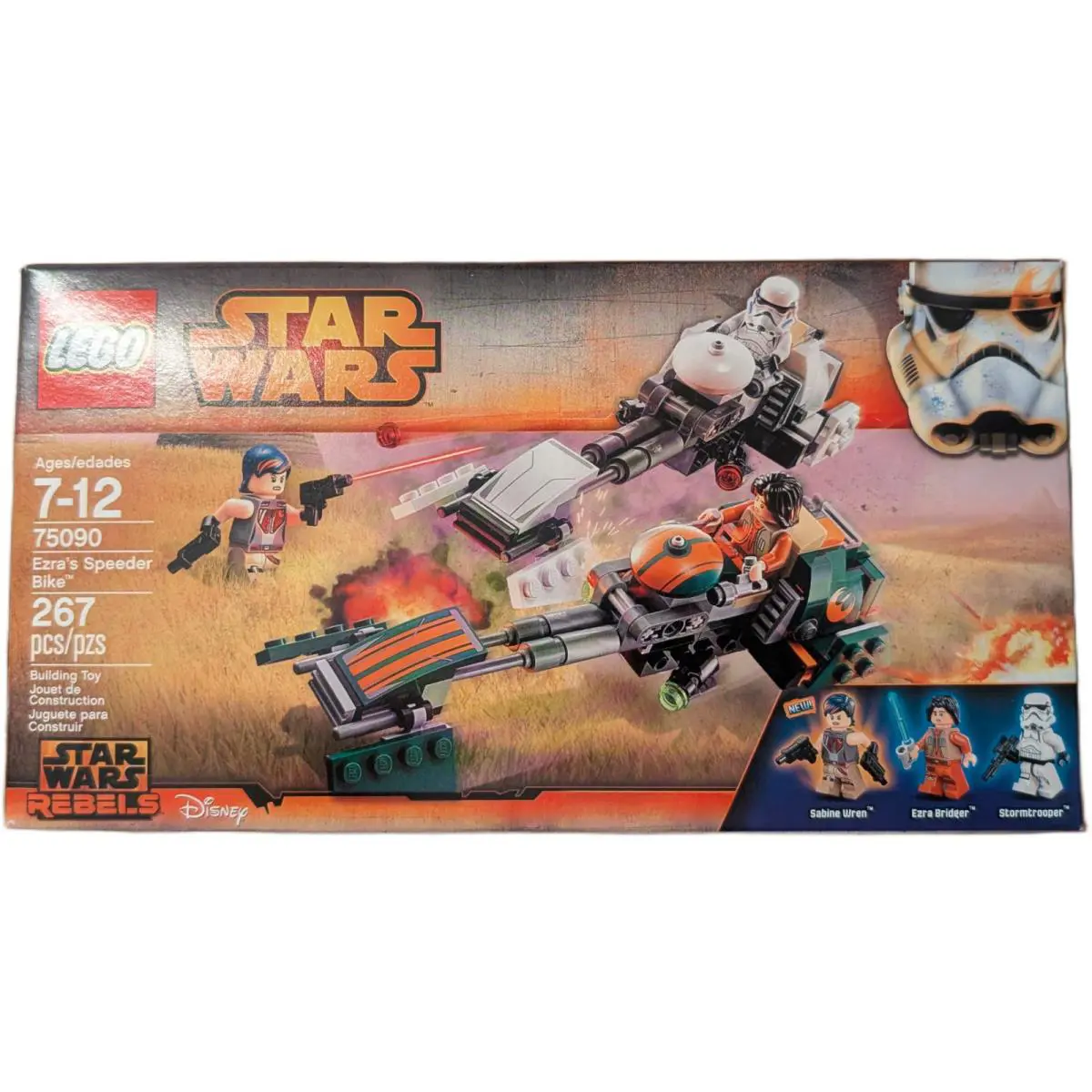 Lego 75090 Star Wars Ezra`s Speeder Bike Retired Sabine Wren Ezra